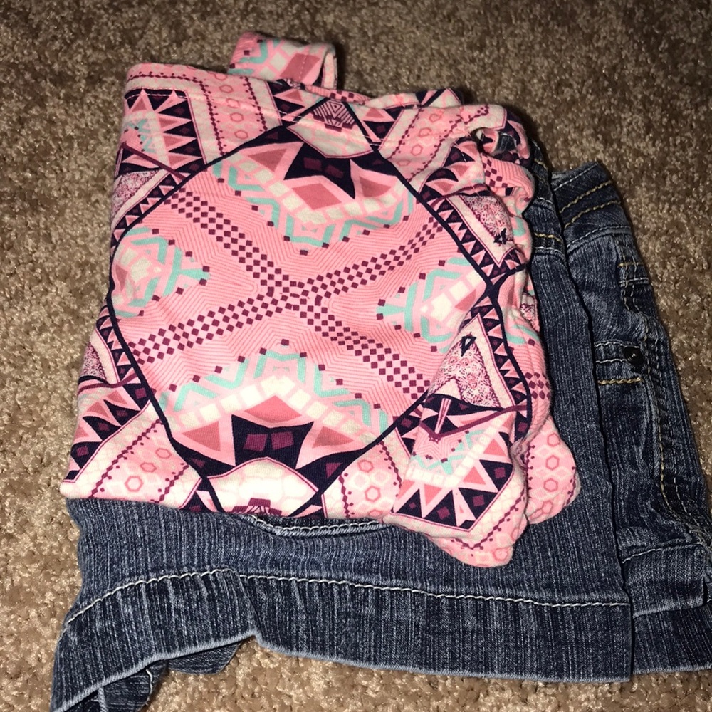 Crop Top And Shorts Bundle